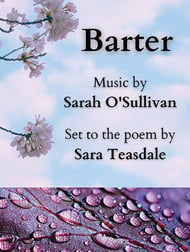 Barter SSA choral sheet music cover Thumbnail
